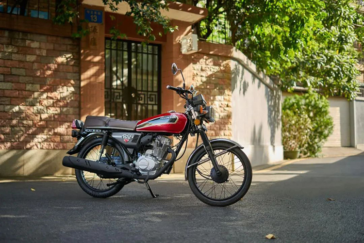 小排车型五羊本田30周年纪念版cg125limited温情上市